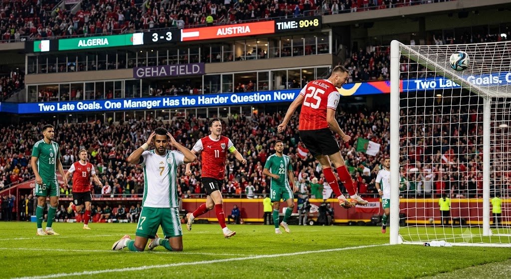 Algeria vs Austria 2026 Mahrez Brace in 3-3 Classic