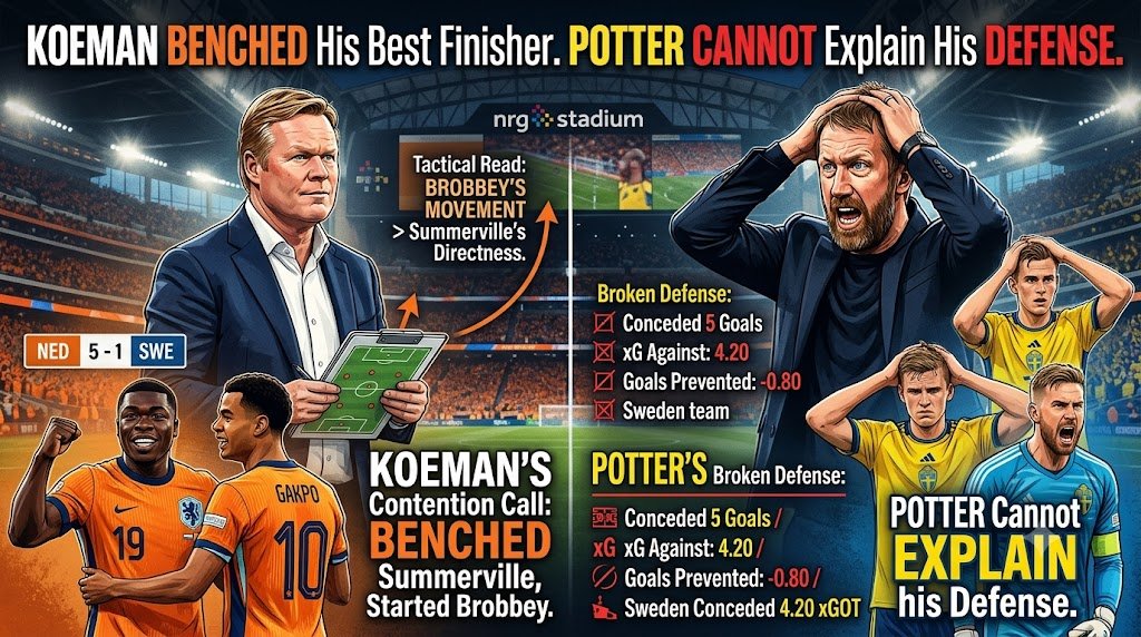 Netherlands vs Sweden 2026 Koeman's Bold Call Pays Off